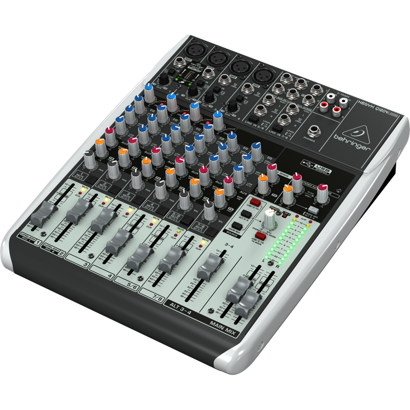 百灵达XENYX Q1204USB调音台