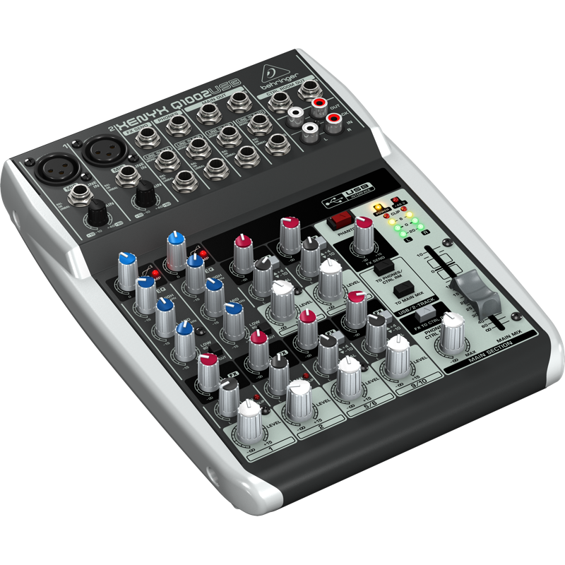 百灵达XENYX Q1002USB调音台