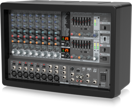  德国百灵达PMP1680S 有源调音台
