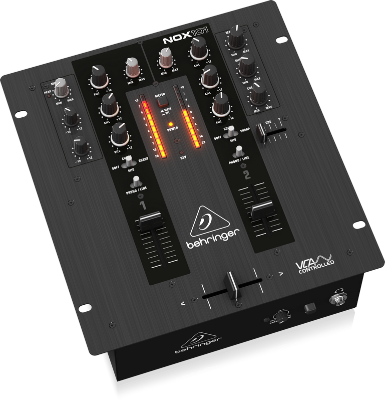  德国百灵达NOX101 DJ调音台