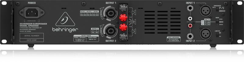 德国百灵达EPQ2000功率放大器