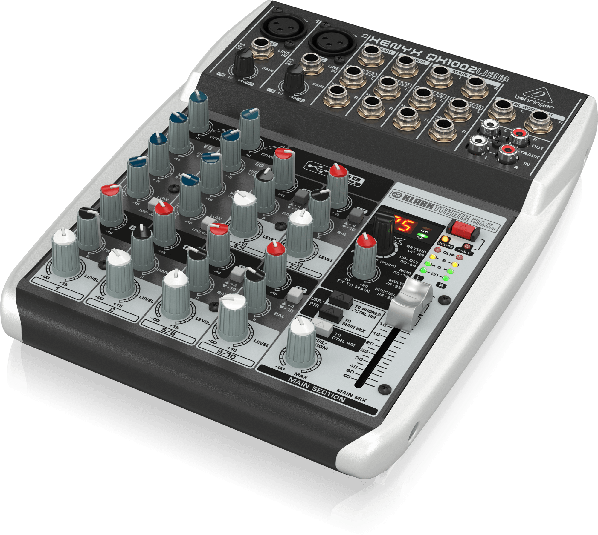 百灵达XENYX QX1002USB调音台